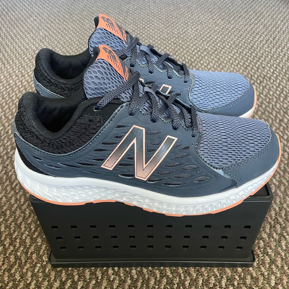 New Balance 420v3 W420LG3 Women’s Running Shoes Sneakers Navy Coral 8.5D